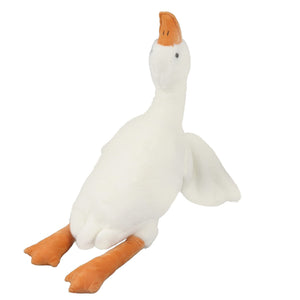 Animal de Peluche de Ganso, Felpa Corta, Aspecto Lindo, Almohadas de Felpa, Animales de Peluche, Multiusos, Suave, cómodo, algodón PP para el hogar Durante más de 6 Meses 50cm