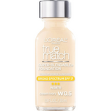 L'Oreal Paris Cosmetics True Match Super-blendable Foundation Makeup, Cream Ivory, 1 Fluid Ounce