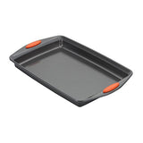 Juego de utensilios para horno antiadherentes, tamaño mediano, Bakeware Set, Anaranjado, 5 piezas, 1