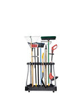 Rubbermaid Deluxe Tool Tower, Garage Storage, Holds 40 Tools, Black