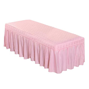 Faldón de mesa de masaje para cama de spa, cenefa para camas de salón de belleza, 180-190 cm de largo, 60-80 cm de ancho, 90 x 80 cm, como se describe