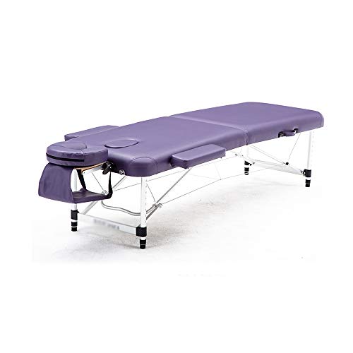 Cama de Masaje, de Aluminio Ligero de Belleza Tatuaje Cama del Balneario Portátil Acupuntura Cama Mesa de Masaje (Color : Style2)