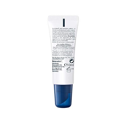 Eucerin Eucerin Aquaphor Reparador De Labios Sos, 10ml, color, 10 ml, pack of/paquete de