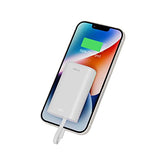 iWALK Cargador portátil de 9000 mAh Ultra Compacto con Cable Integrado, Paquete de batería Externa pequeña Compatible con iPhone 14/14 Plus/14 Pro Max/13/13 Mini/13 Pro Max/12/12/Pro/11/XR/XS/X/8/7/6