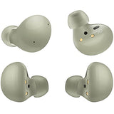 SAMSUNG Galaxy Buds2 - Auriculares inalámbricos con cancelación de ruido, sonido ambiental, Bluetooth, ligero, ajuste cómodo, control táctil, versión internacional (oliva)