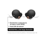 Sony WF-1000XM4 Audífonos inalambricos True Wireless con Noise Cancelling y Sound Quality, Negro