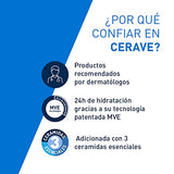 CeraVe Crema Hidratante |170gr| Hidrante diario para rostro y cuerpo para piel seca