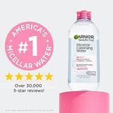 Garnier SkinActive Micellar Cleansing Water, For All Skin Types, 13.5 fl. oz.