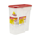 Rubbermaid Recipiente modular para cereal, 18 tazas, Transparente, 18 tazas