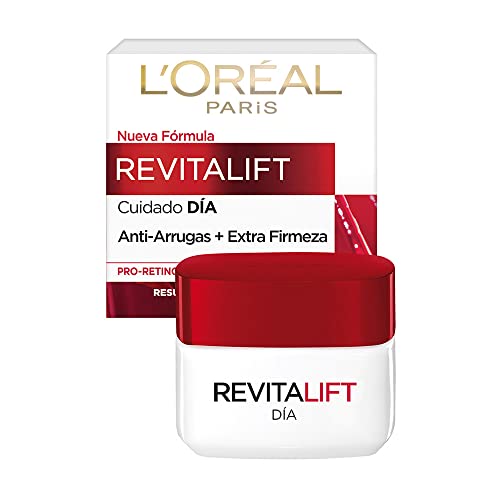 L'Oréal Paris Crema De Día Anti-Arrugas Revitalift, 50ml