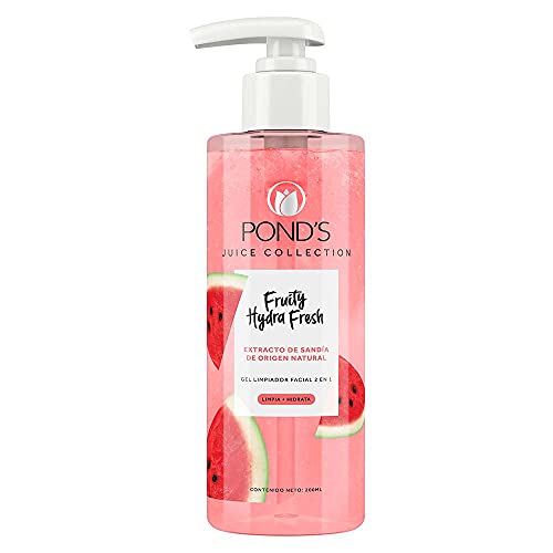 Pond's Cuidado Facial Fruity Hydra Fresh Sandía Limpiador Facial 200 ml