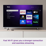 ROKU Express 4K+ | Reproductor Multimedia de transmisión HD/4K/HDR con transmisión inalámbrica Suave y Control Remoto de Voz con Controles de TV, Incluye Cable HDMI Premium