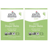 Earth Mama Organic Diaper Balm Calendula Cream, 2-Fluid Ounce, 2-Pack