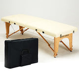 Mesa de Masaje Portátil Cama de SPA 48-73cm Camilla de Masaje Ajustable en Altura 2 Cama de Masaje Plegable con Bolsa de Transporte, 5 Colores