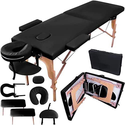 Cama Profesional para Tatuajes Plegable, Cómoda Y Resistente Cama para Masajes Profesional De SPA