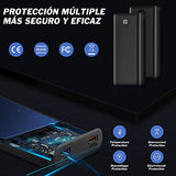 Power Bank 20000mAh Batería Externa Carga Rápida 20 W PD Con Pantalla LED Cargador Portátil con Cable Tipo C 3 Salidads USB de Alta Velocidad Compatible para iPhone 13 Samsung Xiaomi Huawei iPad Tableta[2022 Versión] Muy adecuado para regalar