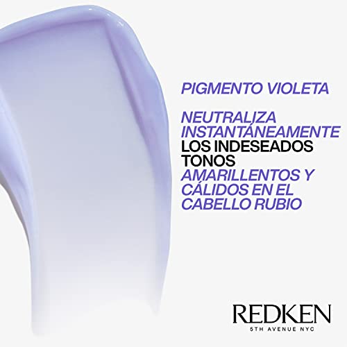 Redken Acondicionador Matizador Morado para Cabello Rubio 300Ml Color Extend Blondage