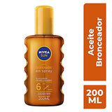 Nivea Sun Aceite Bronceador En Spray,200ml