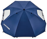 Sport-Brella Premiere UPF 50+ Paraguas para protección Solar y Lluvia (8 pies, Azul)