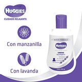 Huggies Cuidado Relajante, Pack con Jabón para bebé, shampoo para bebé y crema para bebé