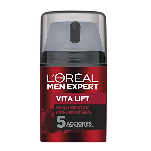 L'Oreal Paris Crema Antiarrugas Hombre, Men Expert, 50 ml