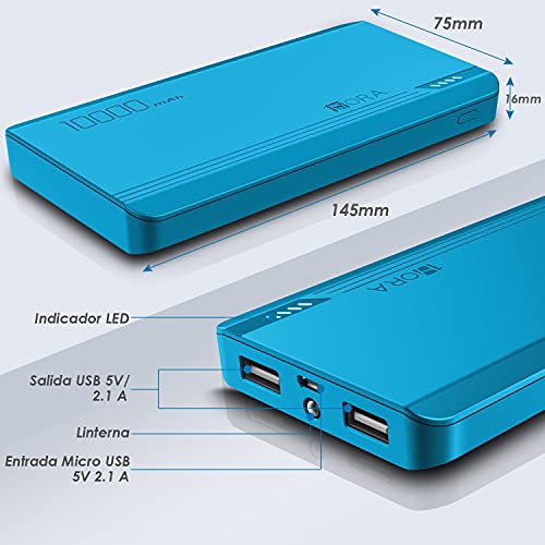 Batería portátil de 50,000 mAh con increíble descuento en  México:  con pantalla digital y siete puertos USB por 1,189 pesos