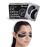 Parches para Ojeras y Bolsas en los Ojos, eye patch, Mascarilla de Carbón Activado con Colágeno, Acido hialuronico y vitamina A, Eye Mask, Hidrata y Alivia la Resequedad en la Piel 20pz para hombre y mujer.