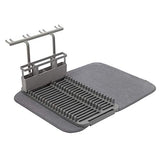 Escurridor  Umbra UDRY DISHRACK W/Dry Mat Charcoal, 24 x 18 x 10.8