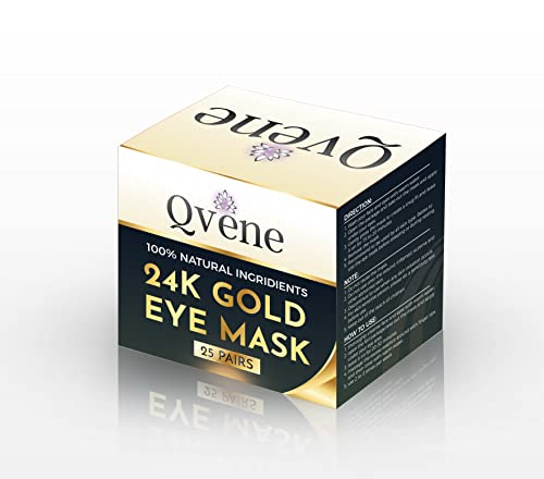 QVENE Mascarilla Hidratante Contorno Ojos de Colágeno para eliminar Arrugas, Ojeras, Bolsas e Hinchazón debajo de los Ojos