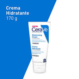 CeraVe Crema Hidratante |170gr| Hidrante diario para rostro y cuerpo para piel seca