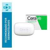 CeraVe Cerave barra limpiadora hidratante |128gr| jabon en barra para rostro y cuerpo | libre de fragancia, no irritante