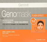 GENOVÉ GENOMASK MASCARILLA FACIAL 6 Sobres X 8 ml GEL