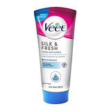 Veet Crema depilatoria corporal Silk & Fresh para Piel Sensible envase de 200 ml