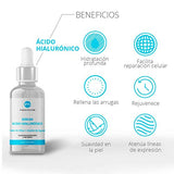 Ácido Hialurónico Serum concentrado facial puro anti aging hidratante y reafirmante suero reparador antiarrugas (50ml)