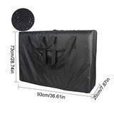 PINGFEN Bolsa de Transporte para Cama de Masaje,Bolsa de Transporte para Cama de Masaje con Bolsillos | Bolsa de Transporte Bolsa de Hombro Cama de Masaje de SPA Bolsa de Hombro de Lona Universal