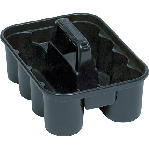 Rubbermaid Comercial Caddy para carros de limpieza Negro