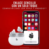 Beats Studio Buds: Audífonos in-Ear inalámbricos de Verdad con cancelación de Ruido – Audífonos Resistentes al Sudor, compatibles con Apple y Android, Bluetooth Class 1, micrófono Integrado – Blanco