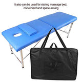 Bolsa de transporte de mesas de spa, bolsa de transporte de mesa de masaje Bolsa para mesa de masaje, mesa de masaje plegable Facial portátil SPA bolsa de transporte de cama de masaje profesional