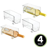 Soporte para Botellas de Vino apilable – Botellero para vinos con Capacidad para 4 Botellas – El Accesorio de Cocina imprescindible – Transparente