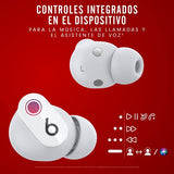 Beats Studio Buds: Audífonos in-Ear inalámbricos de Verdad con cancelación de Ruido – Audífonos Resistentes al Sudor, compatibles con Apple y Android, Bluetooth Class 1, micrófono Integrado – Blanco