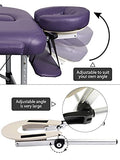 EBANKU Soporte de aluminio para el espacio facial, universal, ajustable, para el reposacabezas de la cama, para mesas de masaje