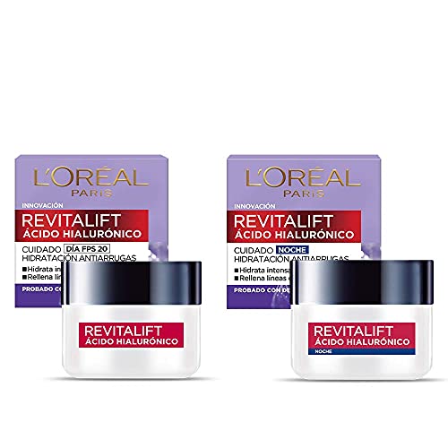 L'Oreal Paris Kit revitalift cuidado facial: crema de dia y crema de noche