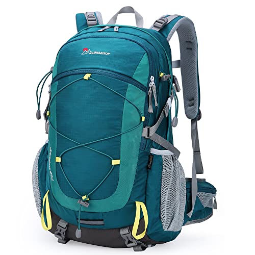 Mochilas Senderismo 40 litros Set Impermeable Mochila Hombre Mujer Escalada Deporte Morral con Cubierta De Lluvia para Viajes Acampadas