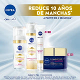 NIVEA Cellular Luminous630 Anti-Manchas Contorno De Ojos Anti-Ojeras (15 ml), Enriquecido Con Ácido Hialurónico y Cafeína para una Piel Luminosa sin manchas por Ojeras, Edad, Solares u Hormonales