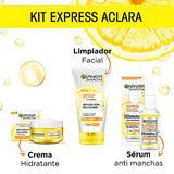 Garnier Skin Active Kit express aclara: serum, crema y gel con vitamina c