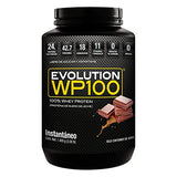 EVOLUTION. Proteína de Suero de Leche, WP100, Whey Protein, 1400 Gramos (Sabor Chocolate)