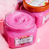 TREE HUT, Cotton Candy Shea Sugar Scrub, Exfoliante Corporal de Azúcar Natural con Manteca de Karité y Esencia de Algodón de Azúcar, Exfolia e Hidrata la Piel, 510 gramos