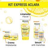 Garnier Skin Active Kit express aclara: serum, crema y gel con vitamina c