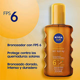 Nivea Sun Aceite Bronceador En Spray,200ml