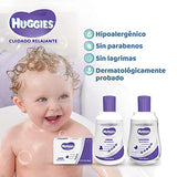 Huggies Cuidado Relajante, Pack con Jabón para bebé, shampoo para bebé y crema para bebé